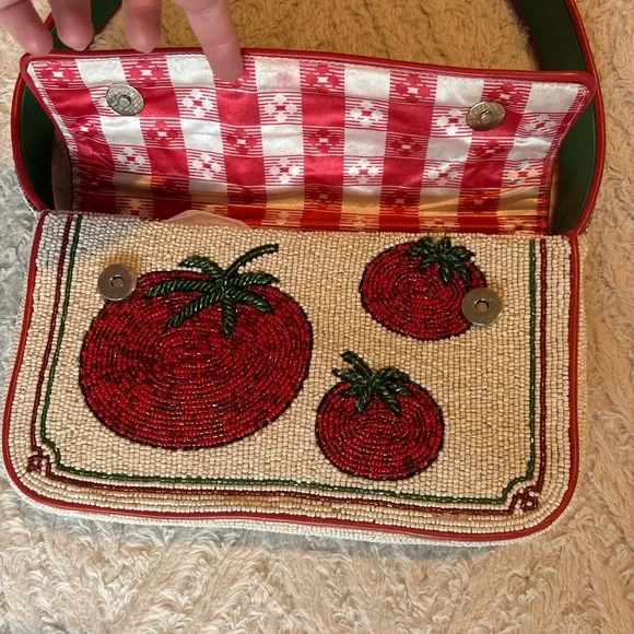 Staud Tomato Tommy Beaded Bag - Picture 3 of 8